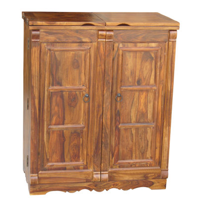 Lola 188cm Solid Wood Bar Cabinet