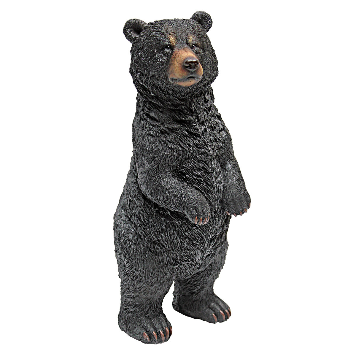 Oversized Brown Bear Statue with Paw Seat - Design Toscano