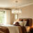 Elonso 6 - Light Dimmable Crystal Drum Sphere Chandelier
