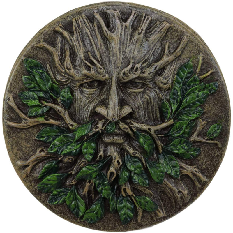 Figurine de boîte à bijoux ronde pour boîte à bijoux wiccan celtique forest rites tree of life