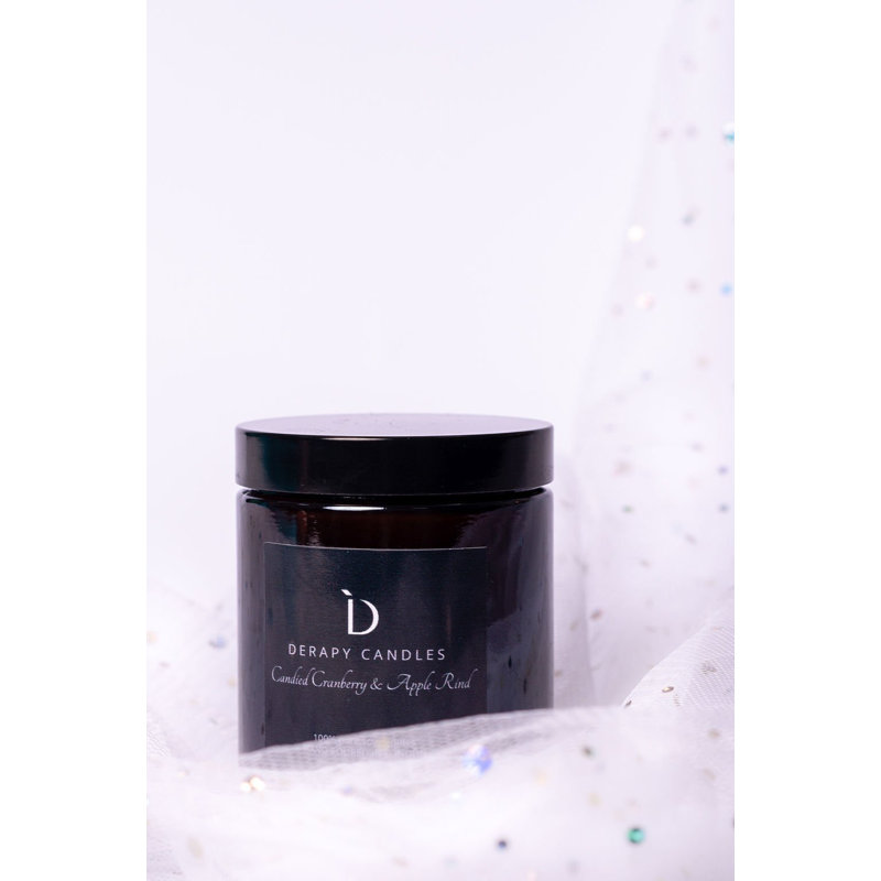 Candied Cranberry And Apple Rind Scented Designer Candle