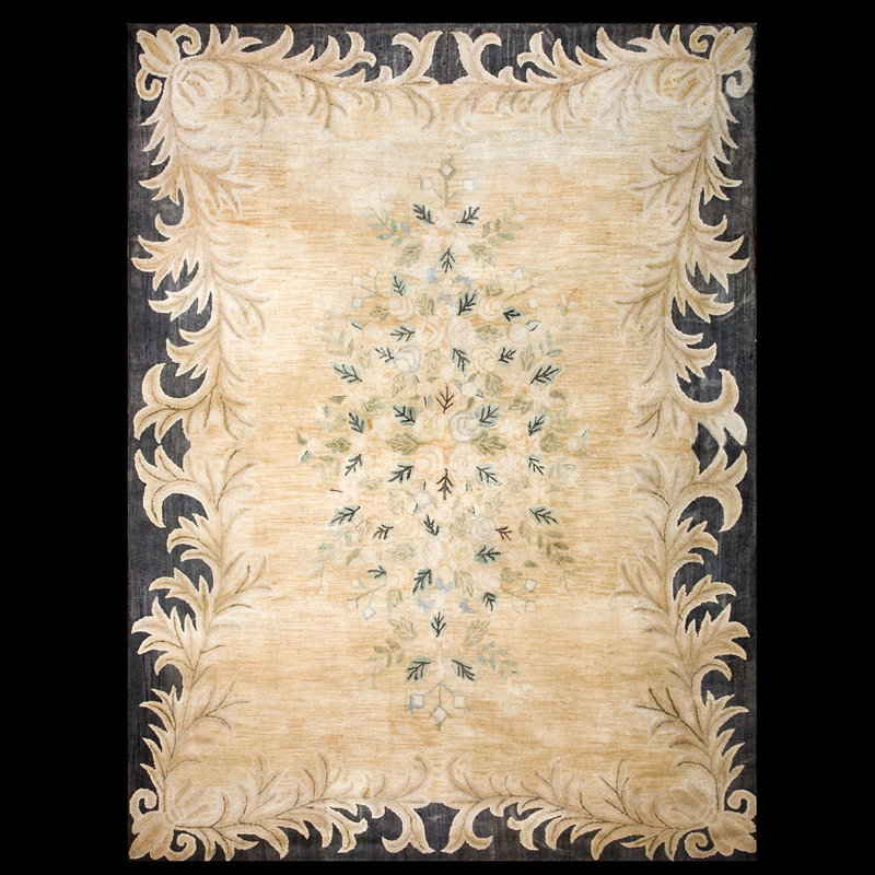 Tapis crocheté One-of-a-Kind American