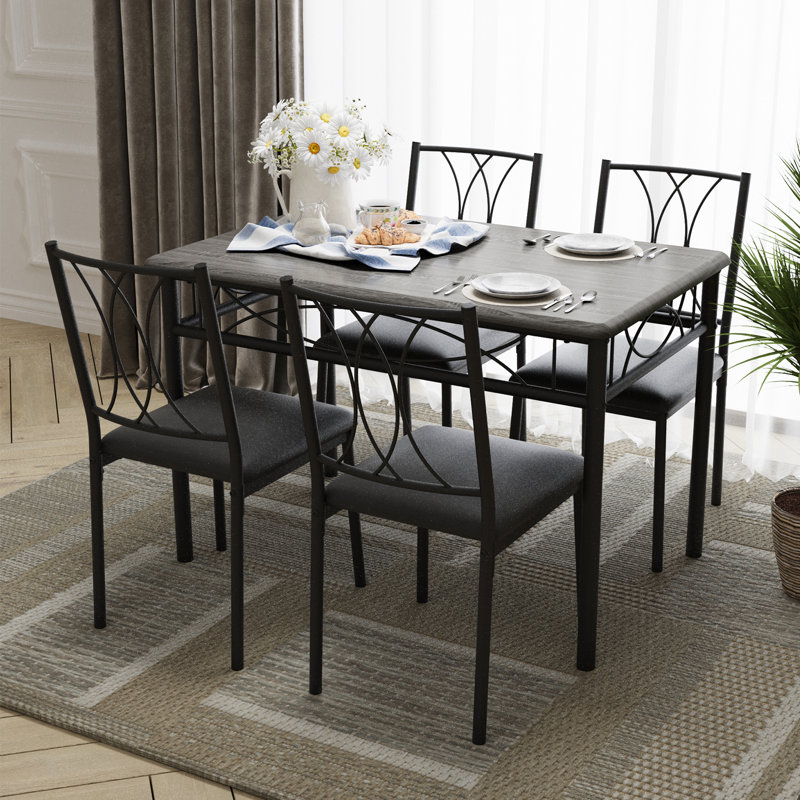 Dining Set, Gray, Gray, Gray, Gray