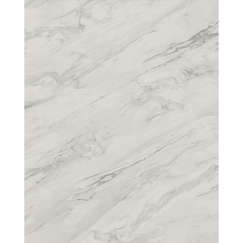 Échantillon «Take Home Home» - Plancher de vinyle imperméable luxueux Basecore Bianco Carrara - 6 po X P 12 po L