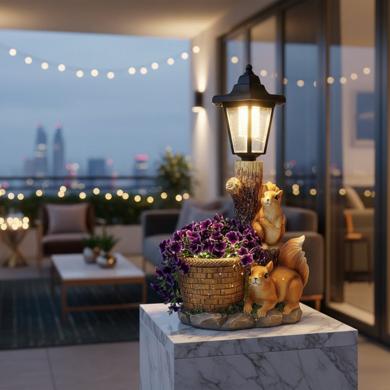 Animals Weather Resistant Resin Garden Statue