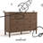 Rio 6 Drawer Dresser-121682454