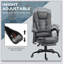Fauteuil de massage vibrant à 7 points avec dossier inclinable Vinsetto