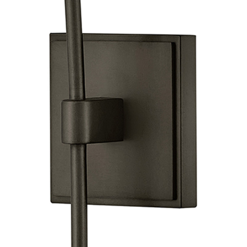 Atera Steel Wallchiere, Black Oxide