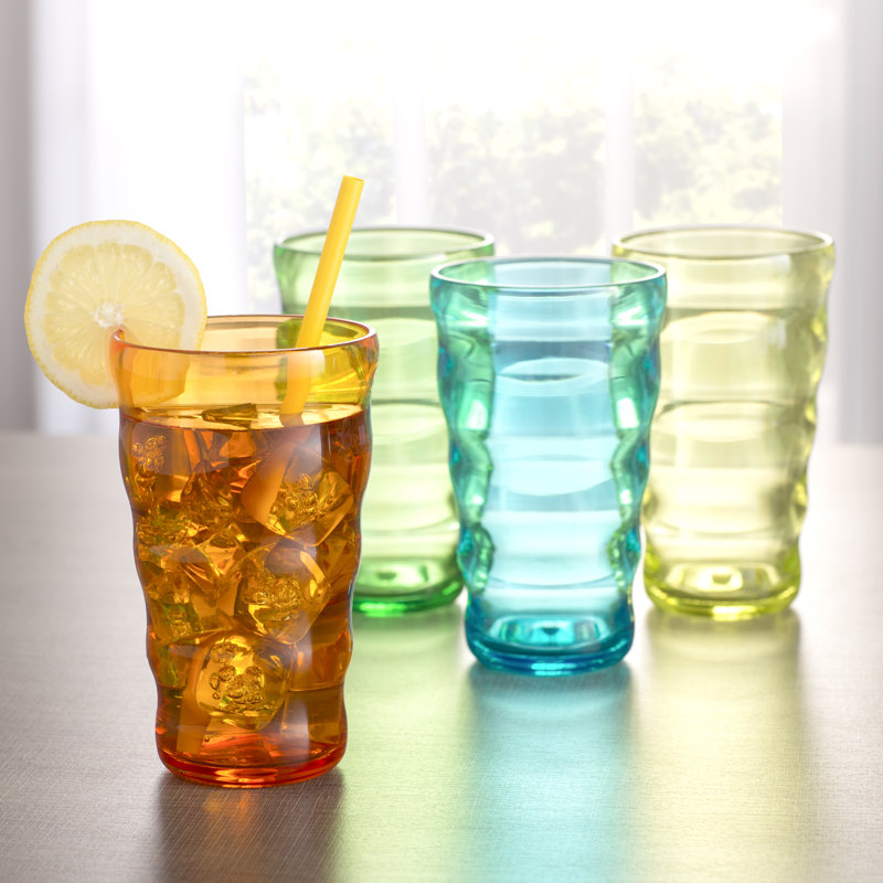 Fulmer 25oz. Acrylic Drinking Glass Set
