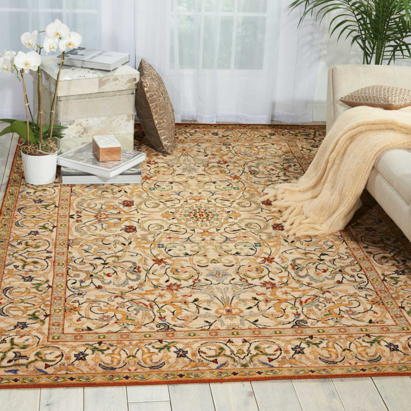 Keely Oriental Indoor Rug, Rectangle 5'6" x 8'