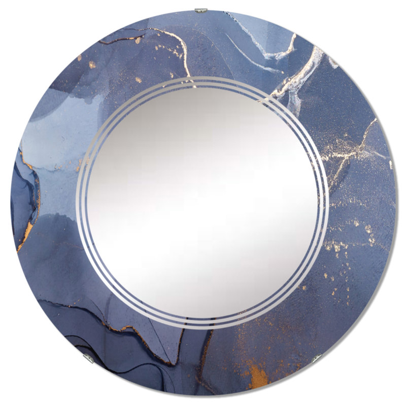 Miroir de salle de bain mural rond, 24 po x 24 po