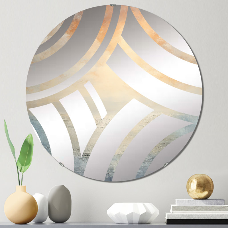 Miroir décoratif Auley, 23,6 po x 23,6 po