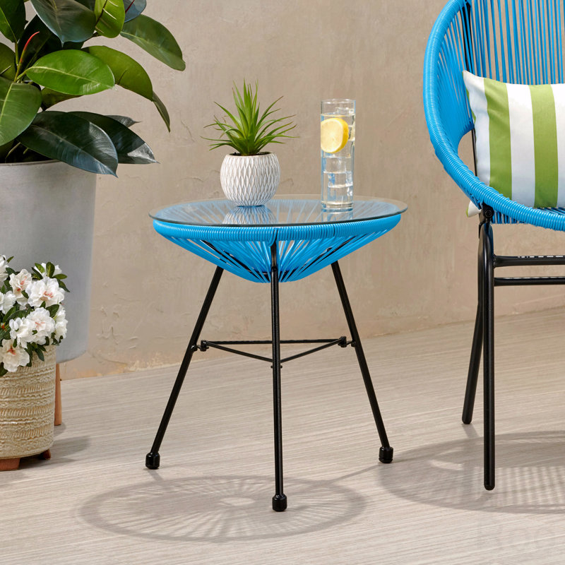 Table d'appoint, Bleu