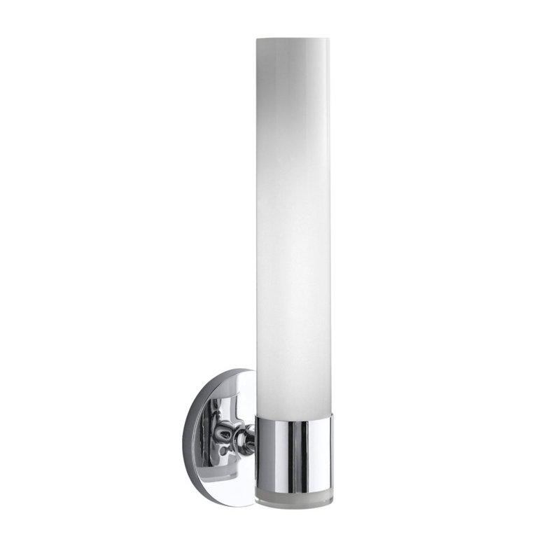 Tribal Sconces 1 - Light Armed Sconce, Polished Chrome
