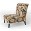 Fauteuil de chambre d'appoint rembourré Earthy Elegance