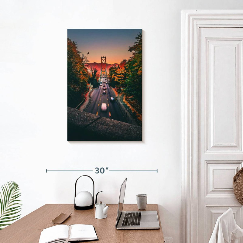 Mehar Lions Gate Bridge Road, 30" H x 20" W