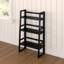 Bibliothèque en bois massif Annabesook H 37 "x l 20,75"-37867075