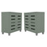 Lismore 2-Door Shoe Storage Cabinet (Set Of 2) – Holds 24 Pairs