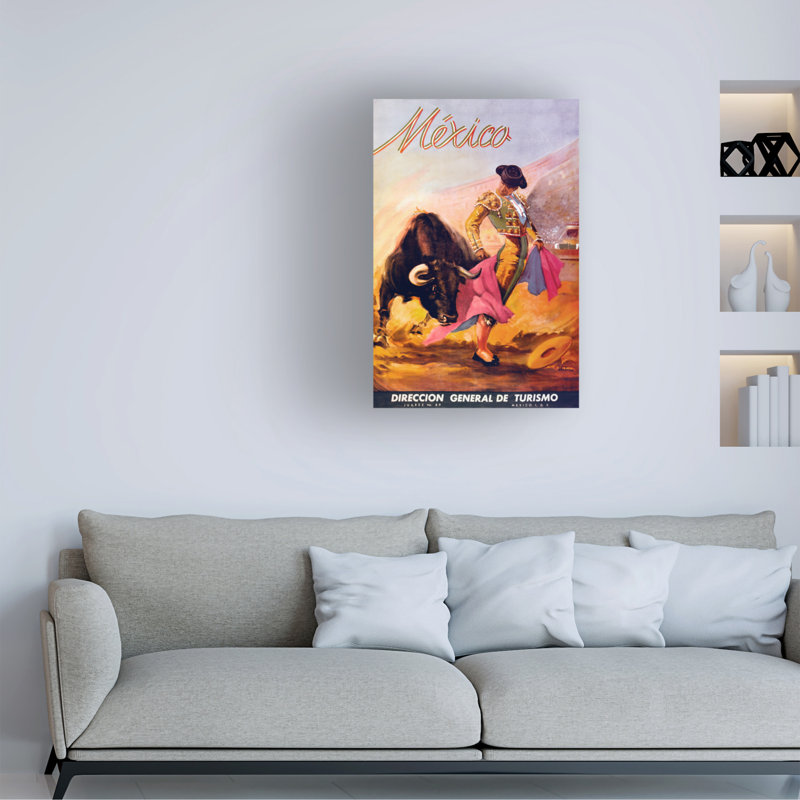 Art sur toile Marcus Jules, H 12 po x l 19 po