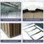 8Ft X 6Ft Outdoor Metal Storage Shed With Window