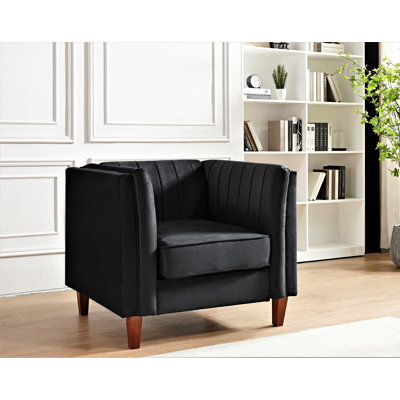 Souheil Velvet Armchair
