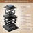 Black 8 Pack Solar Post Cap Lights Outdoor, Warm Light with Edison LED, fits for 4x4 5x5 6x6 Fence, Post Solar Lights Waterproof for Garden, Yard, Deck, Patio Decor