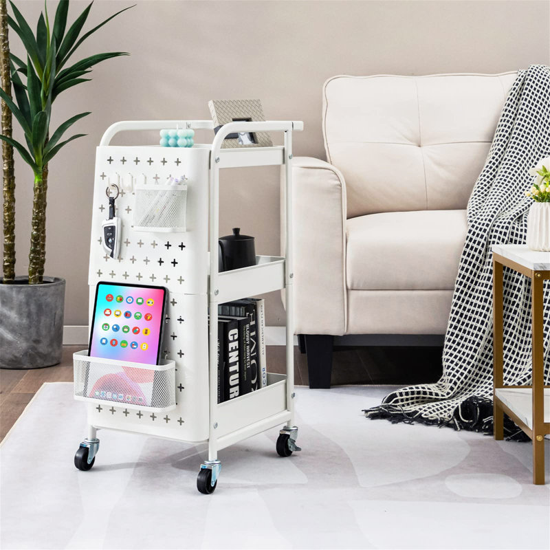 Esliabeth Metal Bar Cart