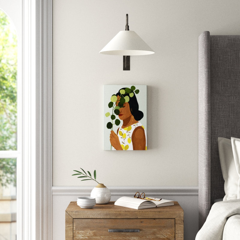Botany Portrait II by Victoria Borges - Painting Print, 46cm H x 30cm W, Wrapped Canvas