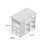Haysi Solid Wood Top Kitchen Cart-54108875