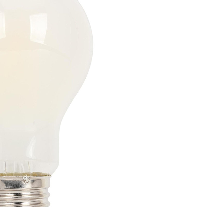 Ampoule à DEL 8 W (équivalent à 75 watts) blanc doux à filament A19 à intensité variable, base moyenne, paquet de 6