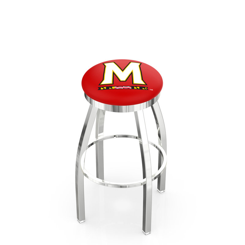 Tabouret de bar et de comptoir pivotant NCAA, Maryland, Tabouret de comptoir (siège d'une hauteur de 25 p