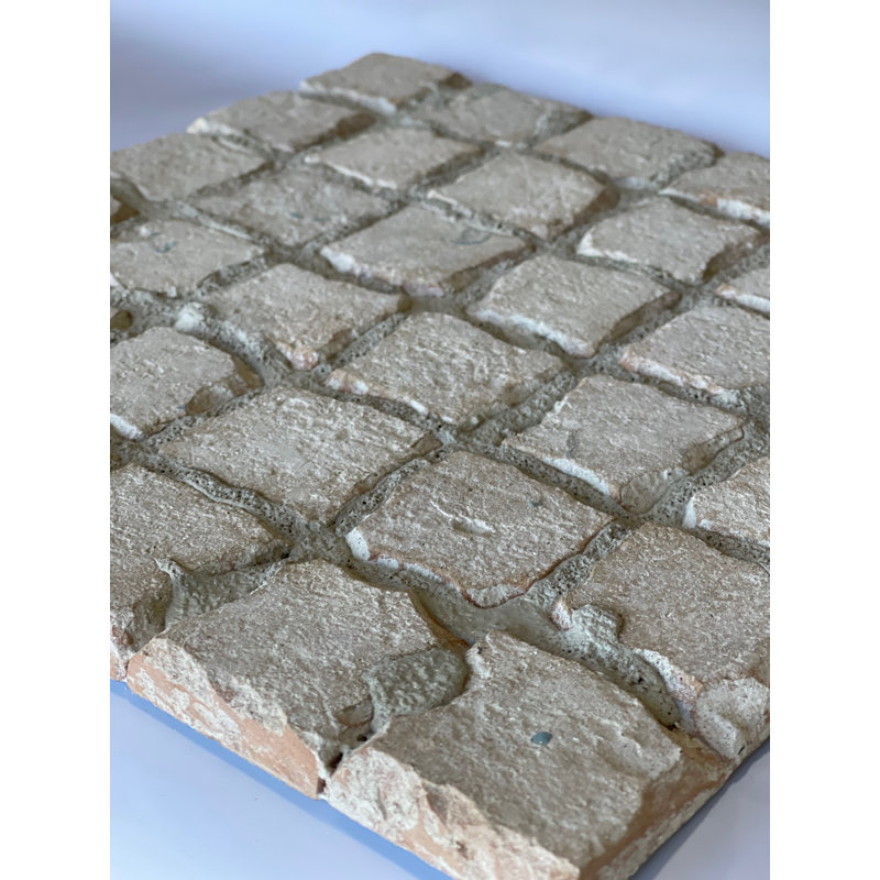 Zellige 2" x 2" Terra Cotta Wall & Floor Tile, Red