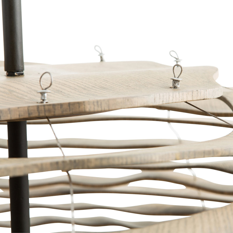 Rabari Chandelier, 15" H x 24" W x 24" D