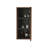 Striped Walnut Bathroom Floating Side Cabinet