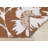 Eusden Orange Botanical Polypropylene Stain Resistant Living Room Carpet-1520989067