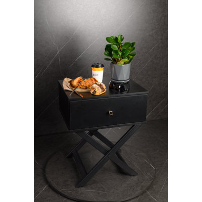 Fernly 50 cm W Bedside Table