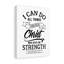 I Can Do All Things Through Christ Philippians 4:13 - Wrapped Canvas Print-1679306785