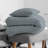 GAIAM Relax 100% Cotton Garment Washed Ribbed 3pc Comforter Set-89221821-89221820