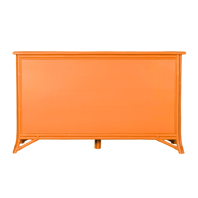 Bermuda 9 - Drawer Dresser, Citrus Orange