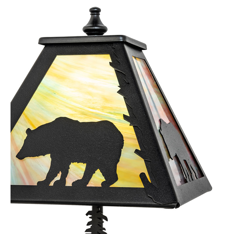Rustic Lodge Table Lamp