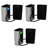 10.5 Gallon Stainless Steel Open Top Kitchen Office Indoor Recycle Bin Compost Trash Can Station with Liner