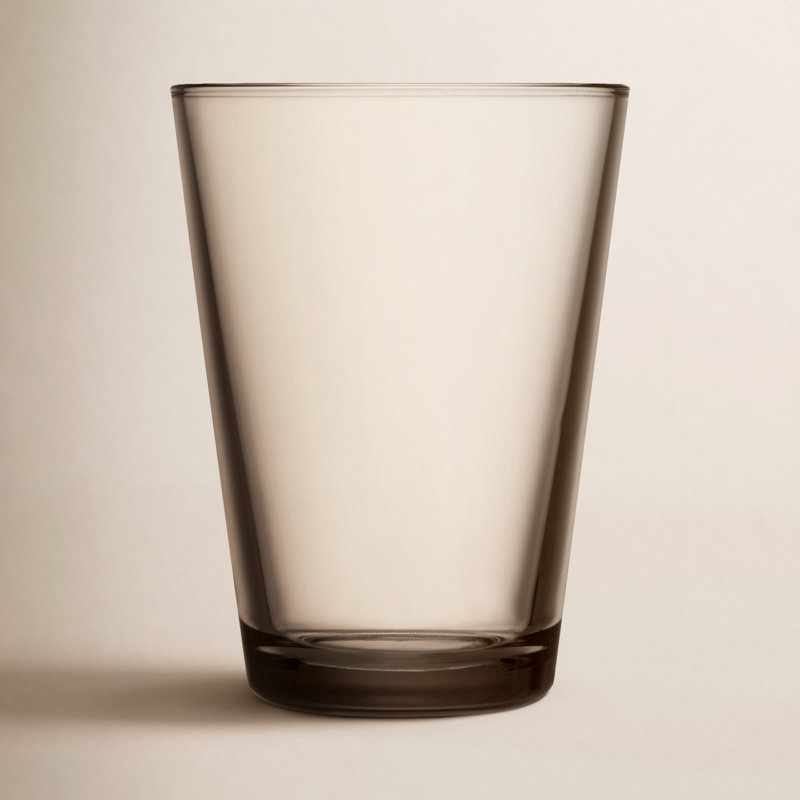 Littala Kartio Drinking Glass, Linen, 13.53 oz.
