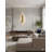 Haga 2-Light Gold Stainless Steel Wall Sconce