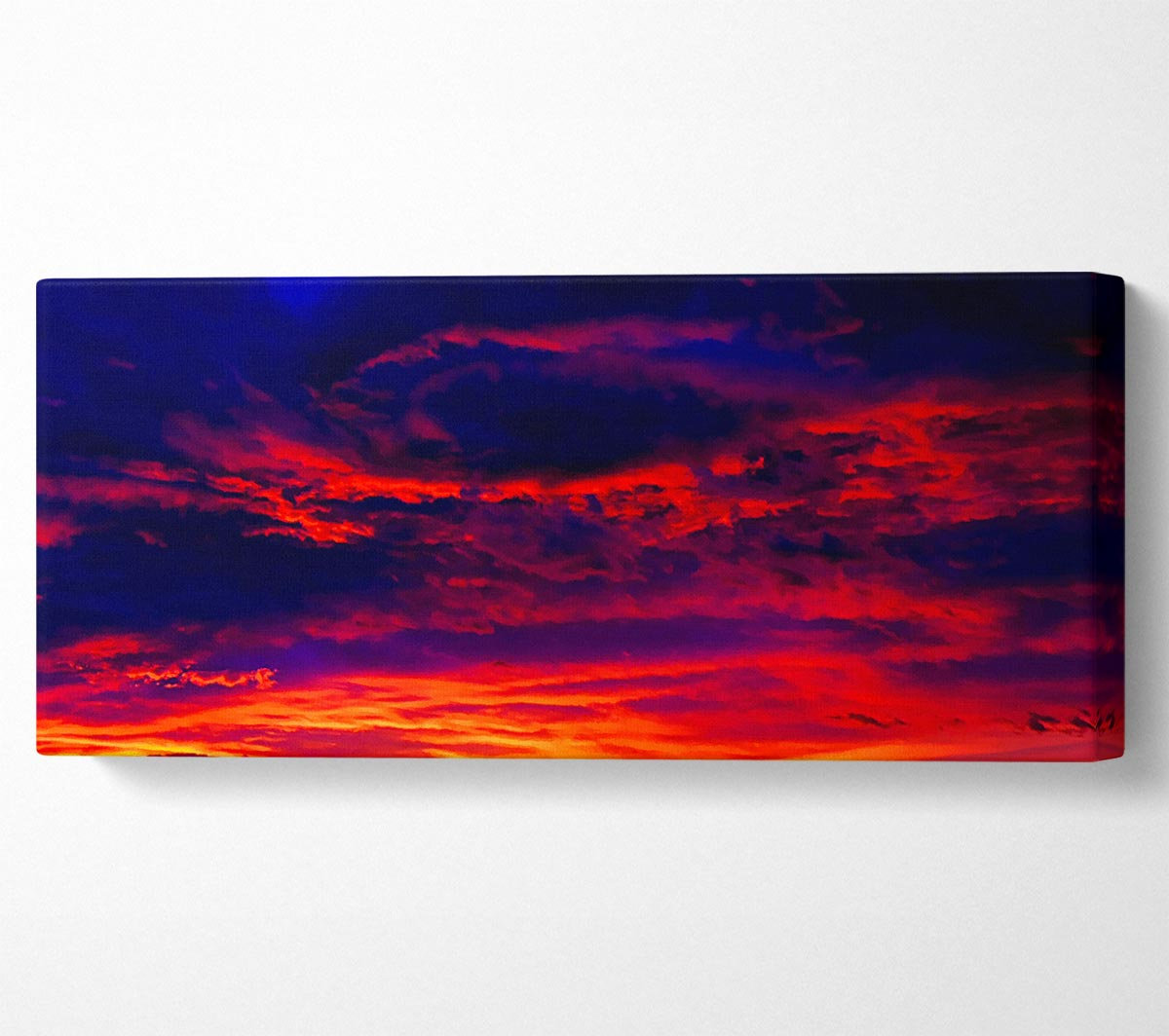 Ebern Designs Stunning Rainbow Skies - Wrapped Canvas Panoramic Art ...