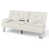 White Faux Leather