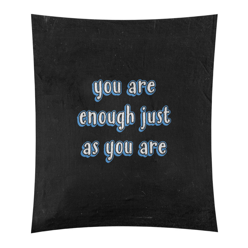 Polyester vous offre assez de tableau noir tapisserie, H 27,5 po x l 37,5 po, Bleu