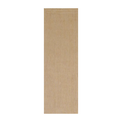 Rug & Kilim's Modern Textural Extra-Long Runner Rug In Beige-Brown & Cream Tones
