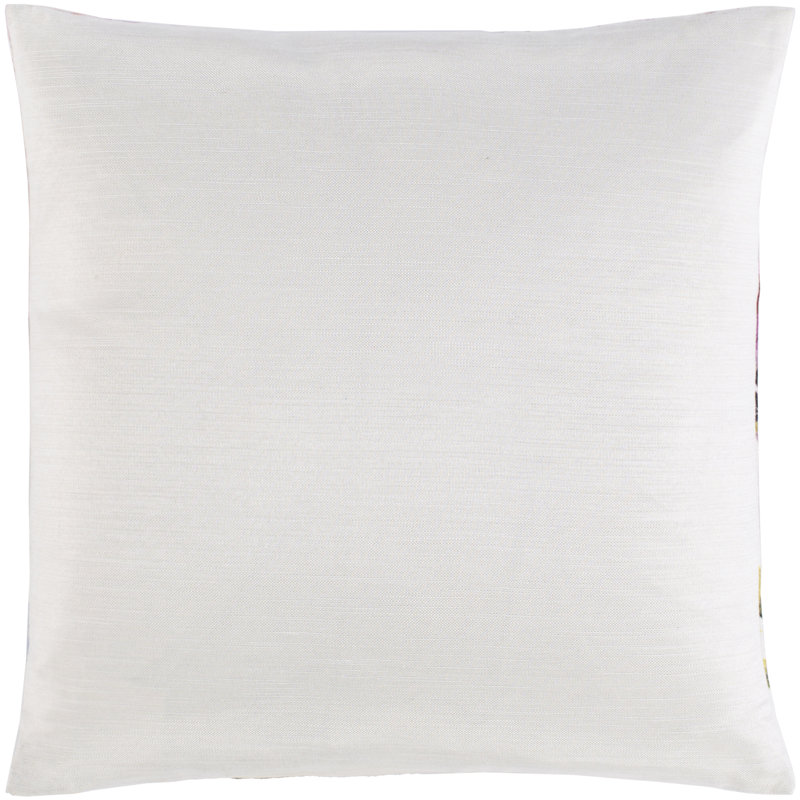 Floral Throw Pillow, 18" x 18", Poly Fill