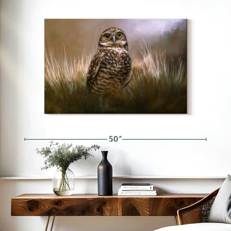 Brampt Owl Be Seeing You, 26" H x 39" W