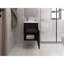 Lavabo de salle de bain Sutcliffe, noir-1546149602